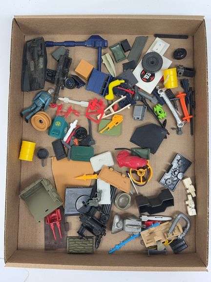 1980s MOTU & GI Joe Action Figure Parts / Accessories & More