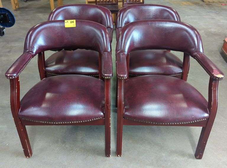 Club Chairs W/ Nail Head Trim