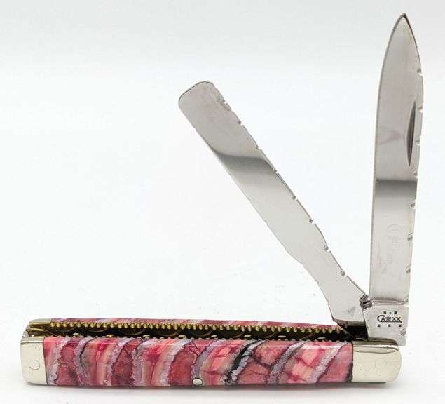 Custom 2004 Case XX Red Mammoth Tooth Doctor's Knife 6285