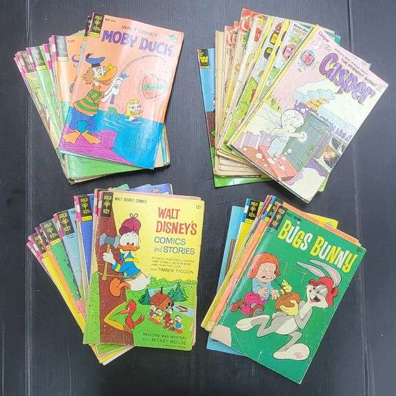 (J) 1960s & 1970s Disney, Warner Brothers,  & More Cartoon Comic Books