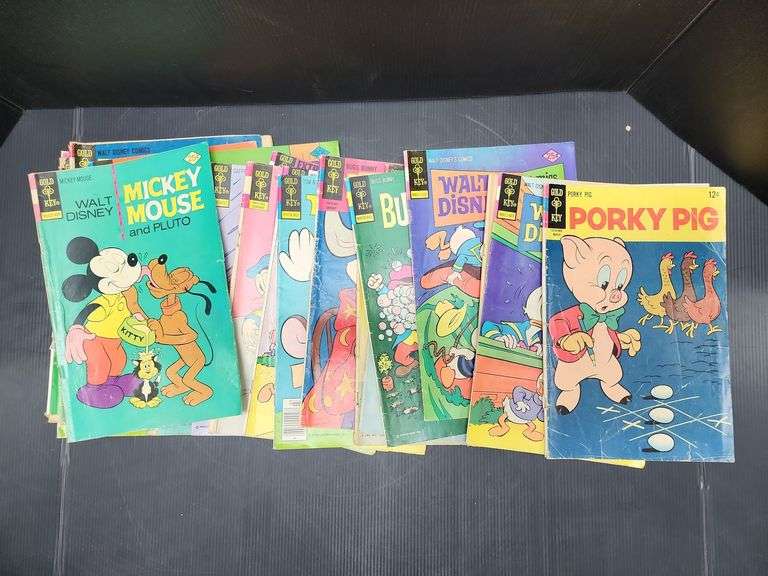 (J) Walt Disney & MGM 1960s and 70s Comics