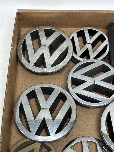 Lot Of Volkswagen VW Emblems / Auto Badges