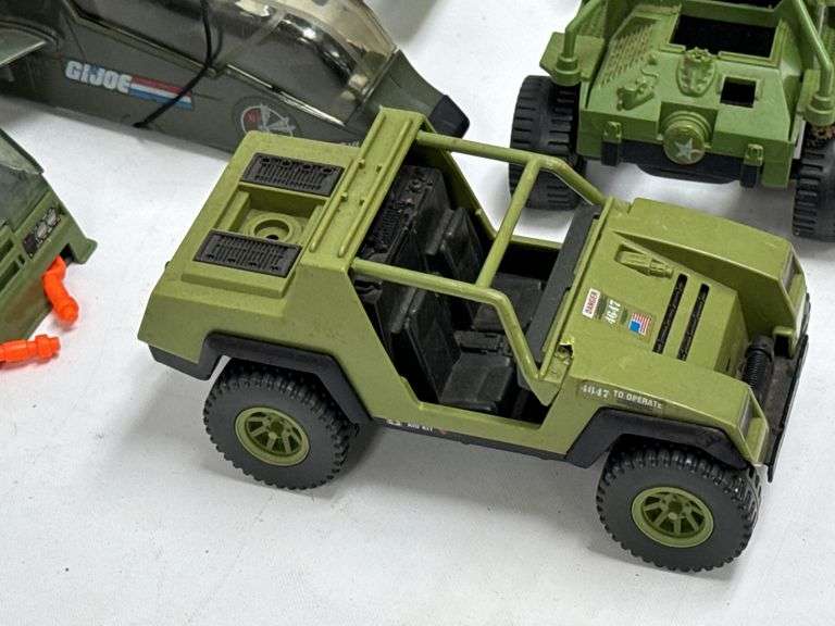 1980s Hasbro GI Joe Action Figure Vehicle Lot / Cobra