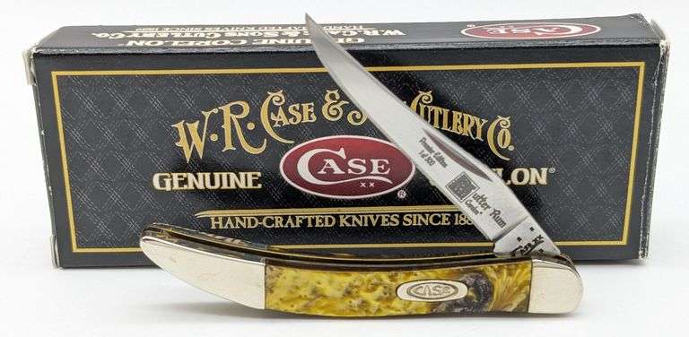 Ltd 2016 Case XX Butter Rum Corelon Tiny Toothpick 910096 w/ Box