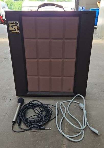 Sound-Craft Systems,Inc. Portable P.A. Model# L46B.