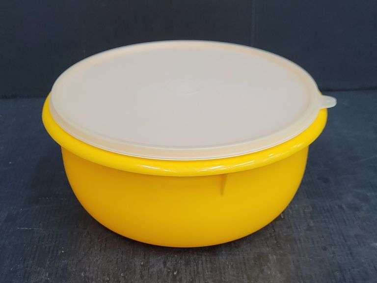 (Q) Vintage Tupperware Jel-Ring Jello Mold And A Fix-N-Mix Bowl