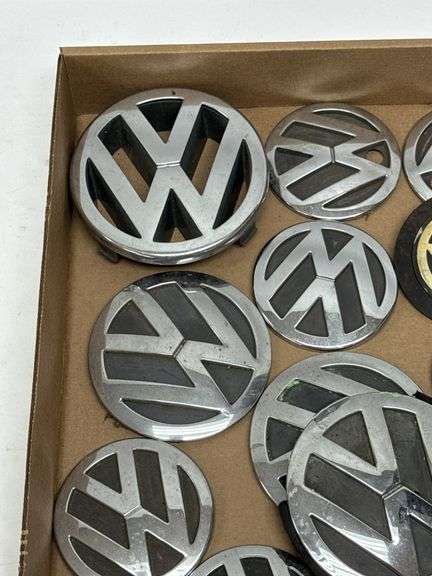 Lot Of Volkswagen VW Emblems / Auto Badges