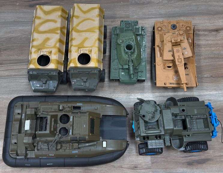 1980s Hasbro GI Joe ARAH Action Figure Vehicle Lot / Tank & More