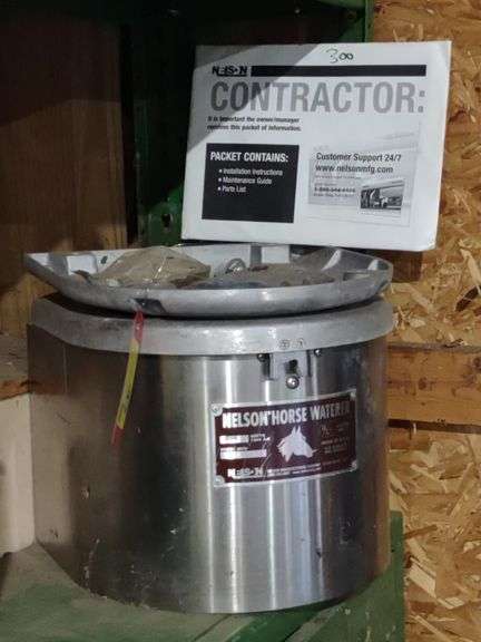 Nelson Horse Waterer w/ Manual
