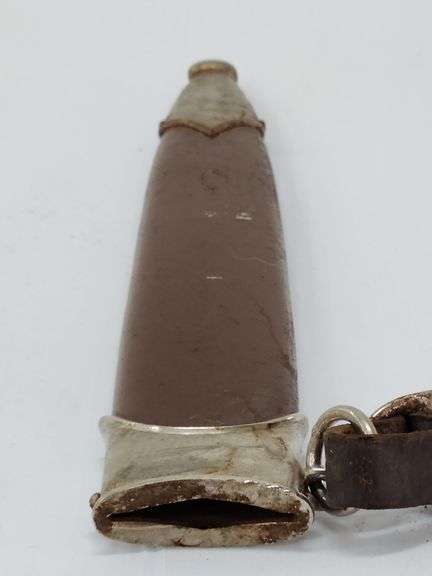 (AM) Skull And Crossbones Dagger And German Sheath