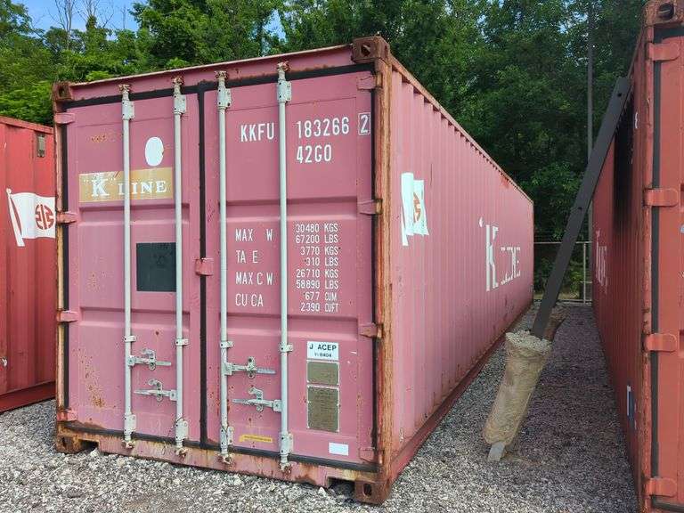40' K-Line Shipping Container (KKFU18326642GO)