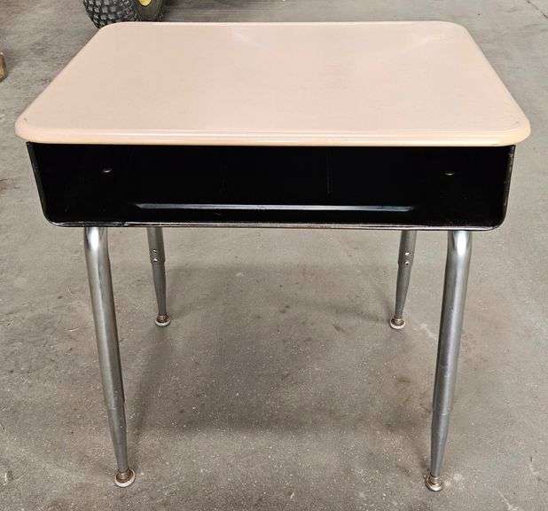 (10) Classroom Style Steel Desk's.