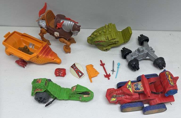 1980s Mattel Masters Of The Universe MOTU Vehicle Parts / Accessories Weapons & More