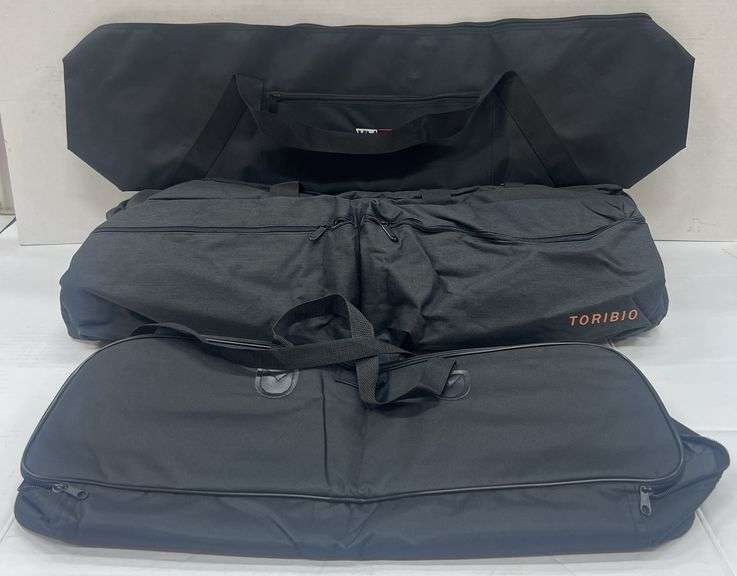 (J)VidPro Padded Tripod Bag, Tripod Bag, And Toribio Telescope Bag.