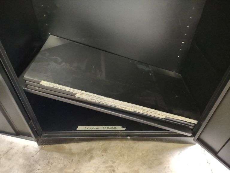 Metal 2-Door Lockable Cabinet