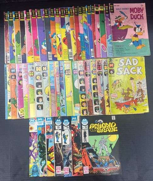 (J) Harvey, Whitman, Modern Comics, And Gold Key Comic Books.