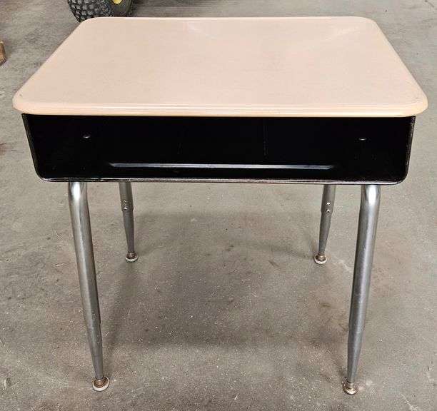 (10) Classroom Style Steel Desk's.