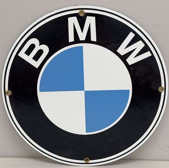 BMW Porcelain Sign