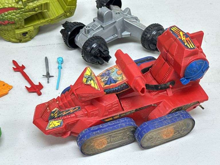 1980s Mattel Masters Of The Universe MOTU Vehicle Parts / Accessories Weapons & More