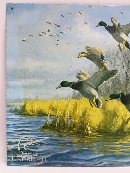 Ducks Unlimited Metal Sign