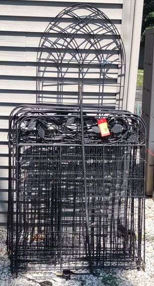 Metal Garden Fencing & Metal Garden Trellis