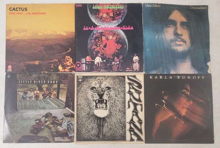 Selection Of 33 1/3 RPM Records