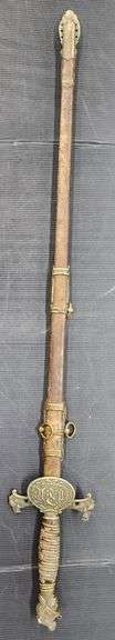 (A) Knights of Pythias Masonic Fraternal Sword