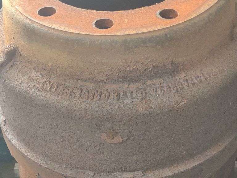 Used Rear Brake Drums Off Of BlueBird Buses