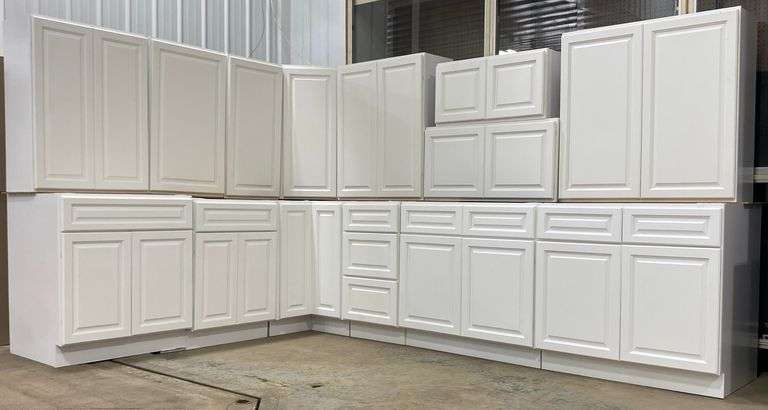 NEWPORT WHITE Premium Kitchen Cabinets