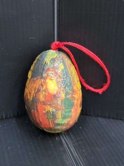 (Q) Vintage Christmas Ornaments Including Glass, Wood Cutouts, Beaded And More