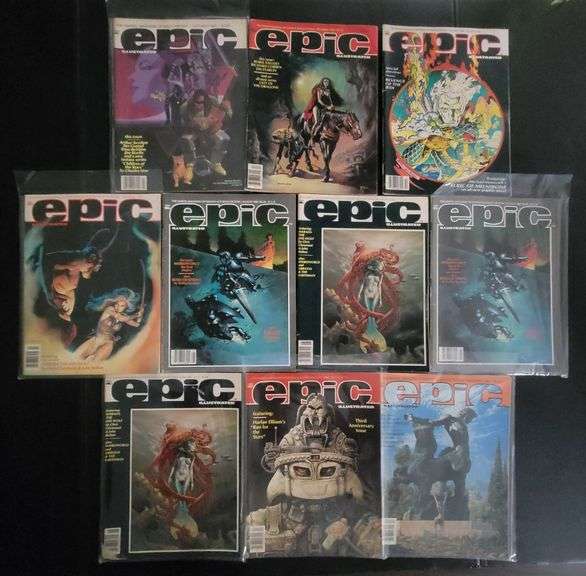(J) 1980s & 1990s Marvel, Epic, D.C. & More Comic Books
