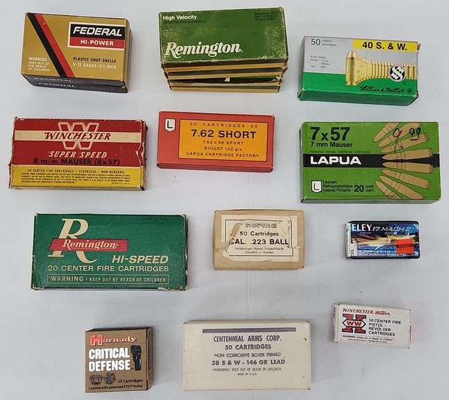 (AQ) Assorted Ammunition