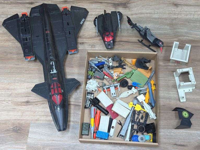 1980s Hasbro GI Joe Action Figure Vehicle Parts / Accessories Missiles & More