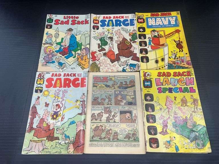 (J) 1960s & 1970s Harvey, Whitman, Modern, Charlton, And Gold Key Comic Books.