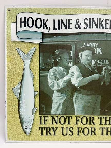 The Three Stooges Metal Sign