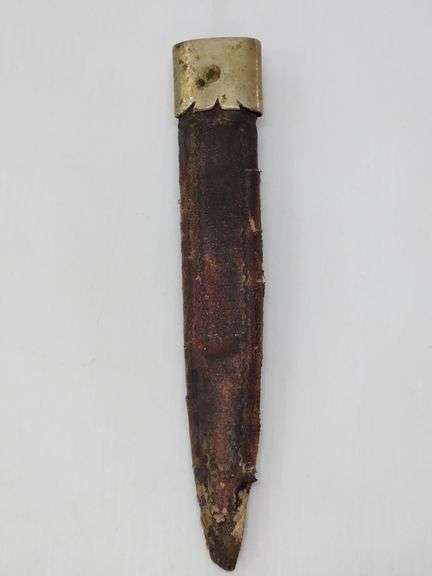 (AM) Deer Antler Dagger With Sheath