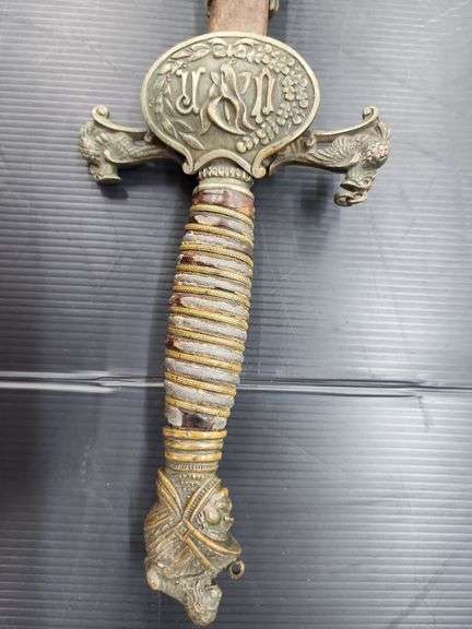 (A) Knights of Pythias Masonic Fraternal Sword