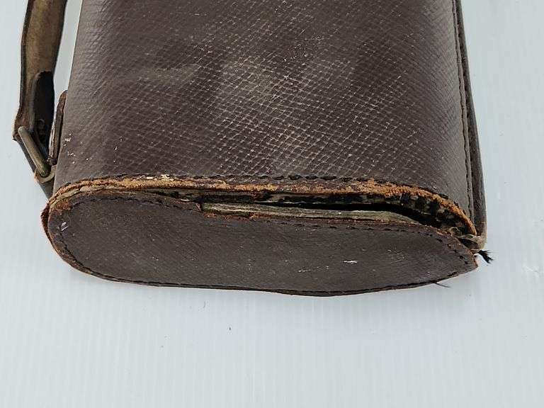 (AS) Leather Rifle Case And Wooden Gun Case