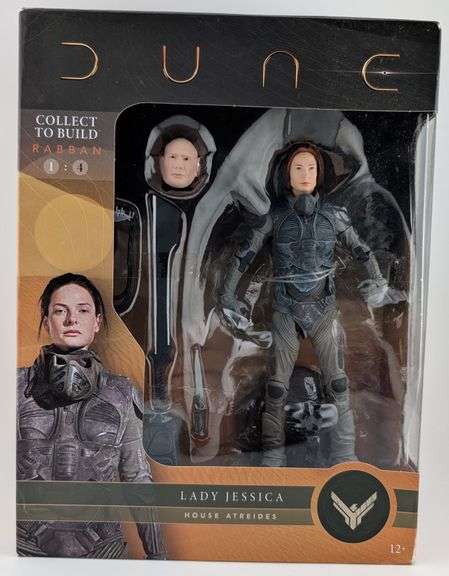 2020 McFarlane Toys Dune Lady Jessica 7" Action Figure With Build -A- Rabban Parts NIB