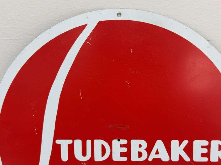 Studebaker Metal Advertising Sign