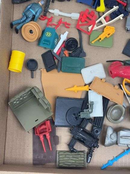 1980s MOTU & GI Joe Action Figure Parts / Accessories & More