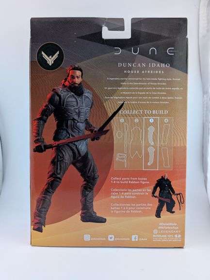 2020 McFarlane Toys Dune Duncan Idaho 7" Action Figure With Build -A- Rabban Parts NIB
