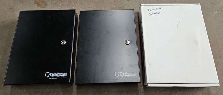 (3) KeriSystems Access Control Pannels.