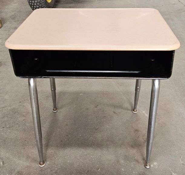 (10) Classroom Style Steel Desk's.
