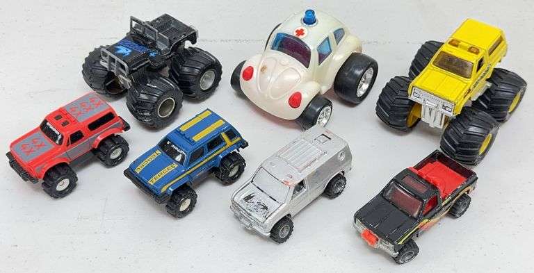 Vintage Real Riders , Stompers , Matchbox Monster Trucks & More