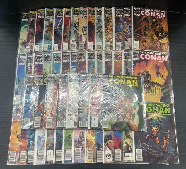 (J) Marvel The Savage Sword Of Conan The Barbarian.