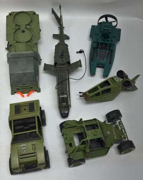 1980s Hasbro GI Joe Action Figure Vehicle Lot / Cobra