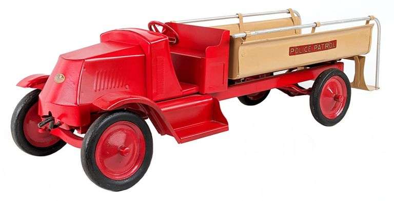 Restored American National Police Patrol Truck