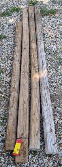 Wooden Fence Posts