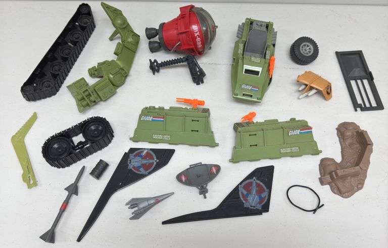 1980s Hasbro GI Joe ARAH Action Figure Vehicle Parts / Accessories Missiles & More